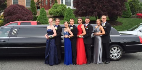 limo company near me prom black