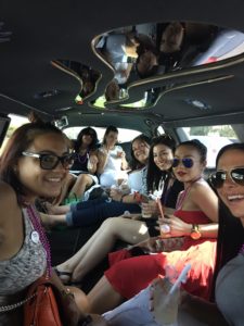 bachelorette party limo