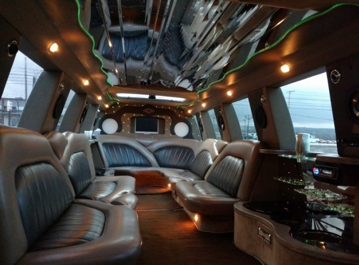 ocean county prom limo Excursion Interior