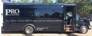 Ocean county prom limo bus