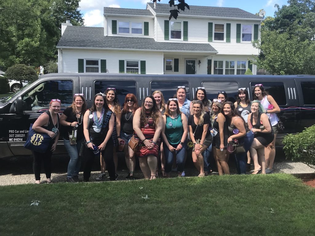 18 passenger SUV toms river party bus rental