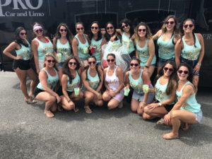 bachelorette party limo bus