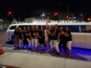 bachelorette party limousine